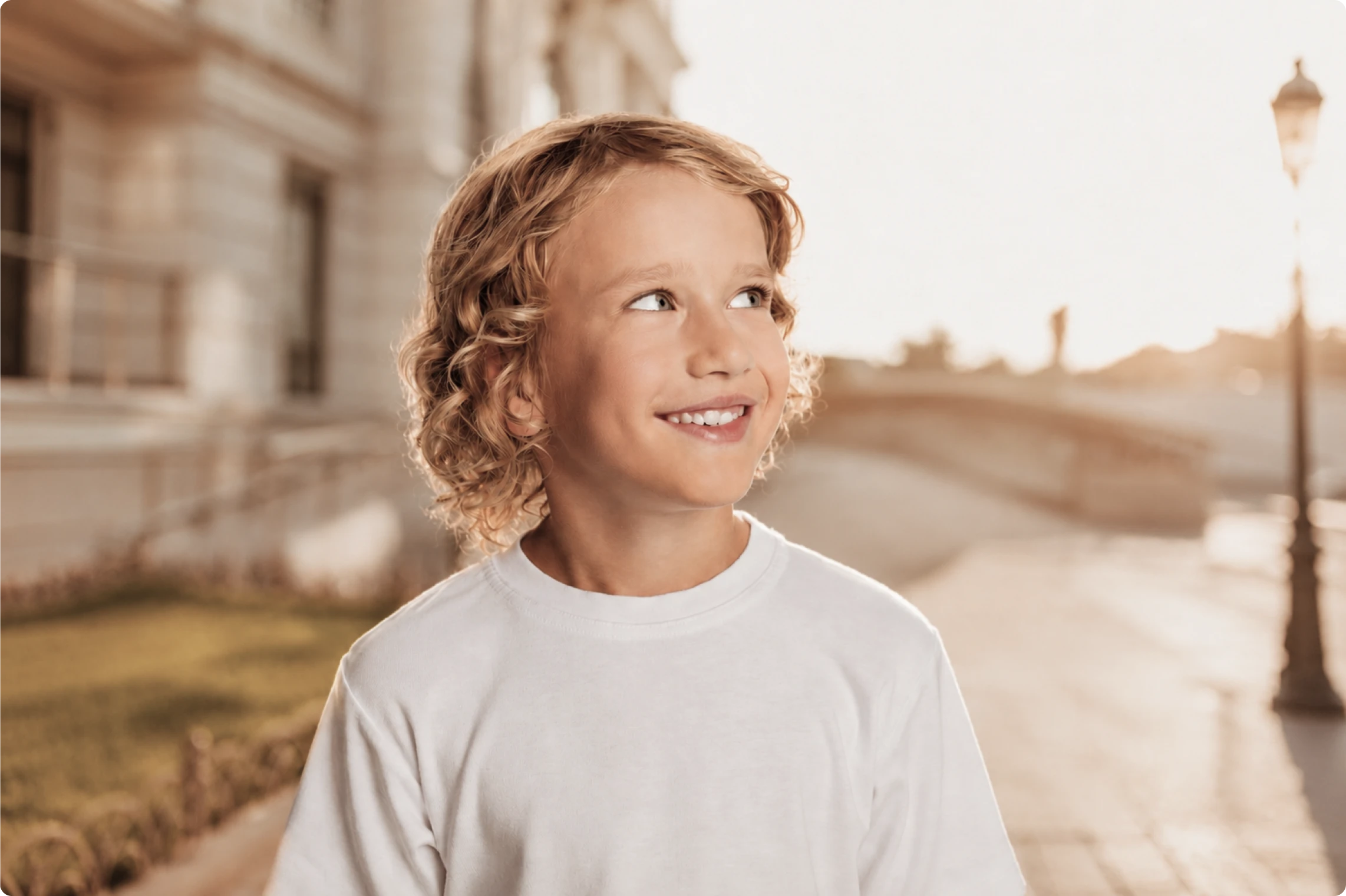 Garçon souriant