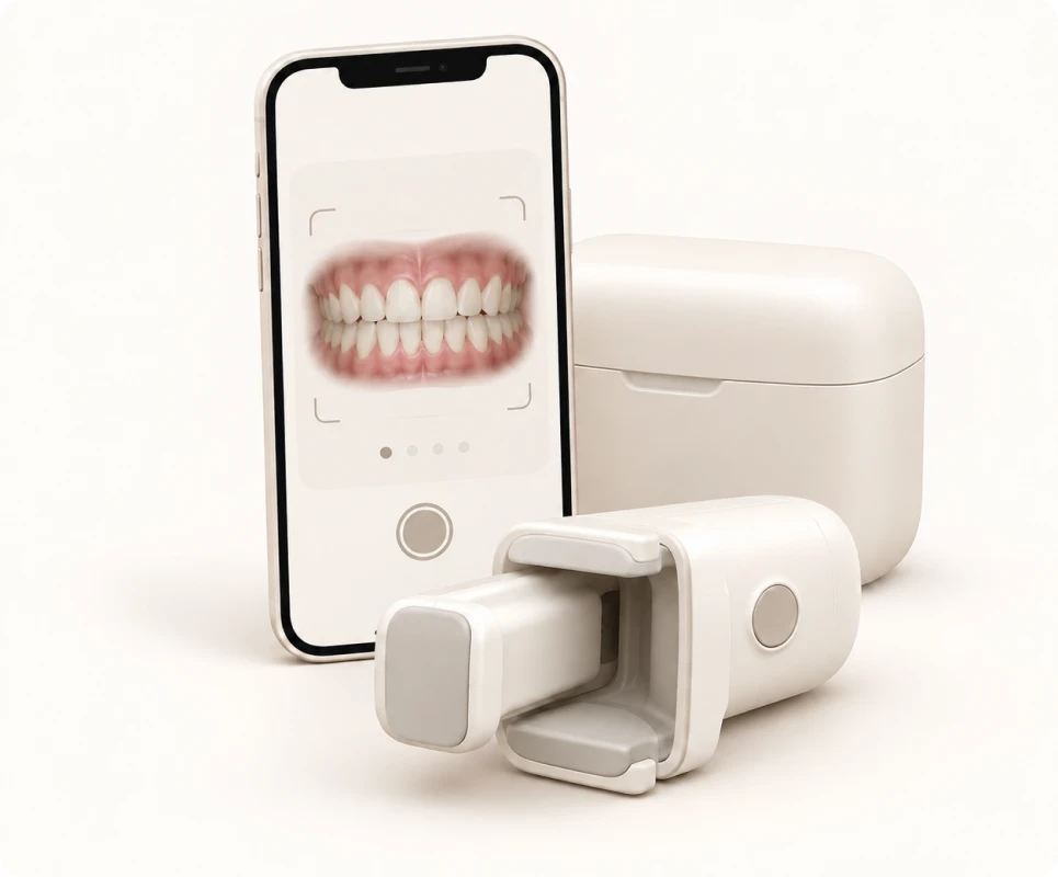 Téléphone et ScanBox pour le suivi à distance